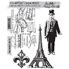 Stampers Anonymous Paris Memoir Tim Holtz Cling Stamps (CMS159) Stampers Anonymous Paris Memoir Tim Holtz Cling Stamps (CMS159)