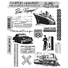Stampers Anonymous Travel Ways Tim Holtz Cling Stamps (CMS162) Stampers Anonymous Travel Ways Tim Holtz Cling Stamps (CMS162)