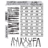 Stampers Anonymous Artful Tools Tim Holtz Cling Stamps (CMS163)