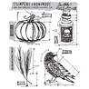 Stampers Anonymous Halloween Blueprint 2 Tim Holtz Cling Stamps (CMS167) Stampers Anonymous Halloween Blueprint 2 Tim Holtz Cling Stamps (CMS167)