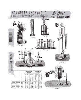 Stampers Anonymous Laboratorie Tim Holtz Cling Stamps (CMS173) Stampers Anonymous Laboratorie Tim Holtz Cling Stamps (CMS173)