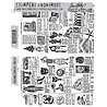 Stampers Anonymous Seasonal Catalog 1 Tim Holtz Cling Stamps (CMS174) Stampers Anonymous Seasonal Catalog 1 Tim Holtz Cling Stamps (CMS174)