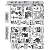 Stampers Anonymous Seasonal Catalog 2 Tim Holtz Cling Stamps (CMS178)