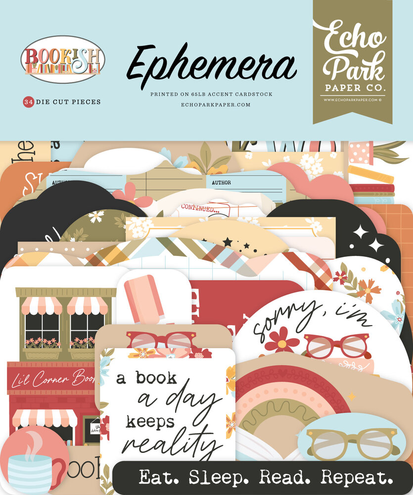 Echo Park Bookish Ephemera (BSH475024) Echo Park Bookish Ephemera (BSH475024)