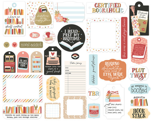 Echo Park Bookish Frames & Tags (BSH475025) Echo Park Bookish Frames & Tags (BSH475025)