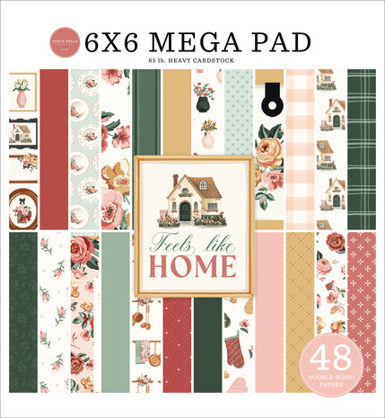 Carta Bella Feels Like Home 6x6 Inch Cardmakers Mega Pad (CBFLH476031) Carta Bella Feels Like Home 6x6 Inch Cardmakers Mega Pad (CBFLH476031)