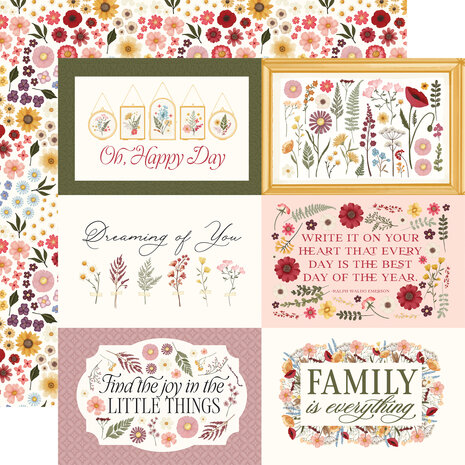 Carta Bella Pressed Floral 12x12 Inch Collection Kit (CBPF473016) Carta Bella Pressed Floral 12x12 Inch Collection Kit (CBPF473016)