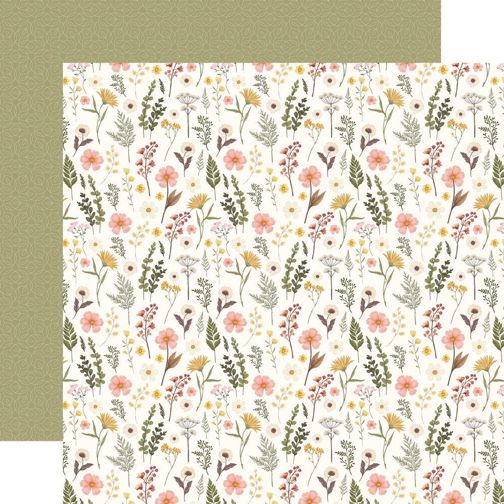 Carta Bella Pressed Floral 6x6 Inch Paper Pad (CBPF473023) Carta Bella Pressed Floral 6x6 Inch Paper Pad (CBPF473023)
