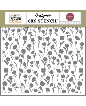 Carta Bella Pressed Floral Stencil Pressed Wildflower (CBPF473033) Carta Bella Pressed Floral Stencil Pressed Wildflower (CBPF473033)