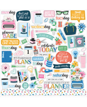 Echo Park Plan On It Element Sticker (POI474014)