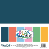 Echo Park Plan On It 12x12 Inch Coordination Solids Paper Pack (POI474015)