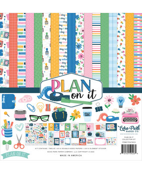 Echo Park Plan On It 12x12 Inch Collection Kit (POI474016)