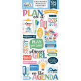 Echo Park Plan On It Chipboard Word & Phrases (POI474022)