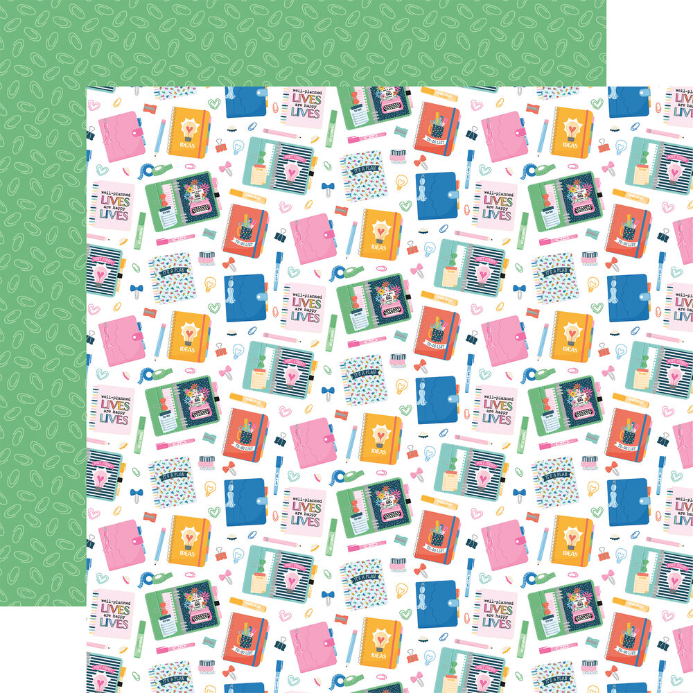 Echo Park Plan On It 6x6 Inch Paper Pad (POI474023) Echo Park Plan On It 6x6 Inch Paper Pad (POI474023)