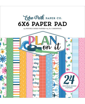 Echo Park Plan On It 6x6 Inch Paper Pad (POI474023)
