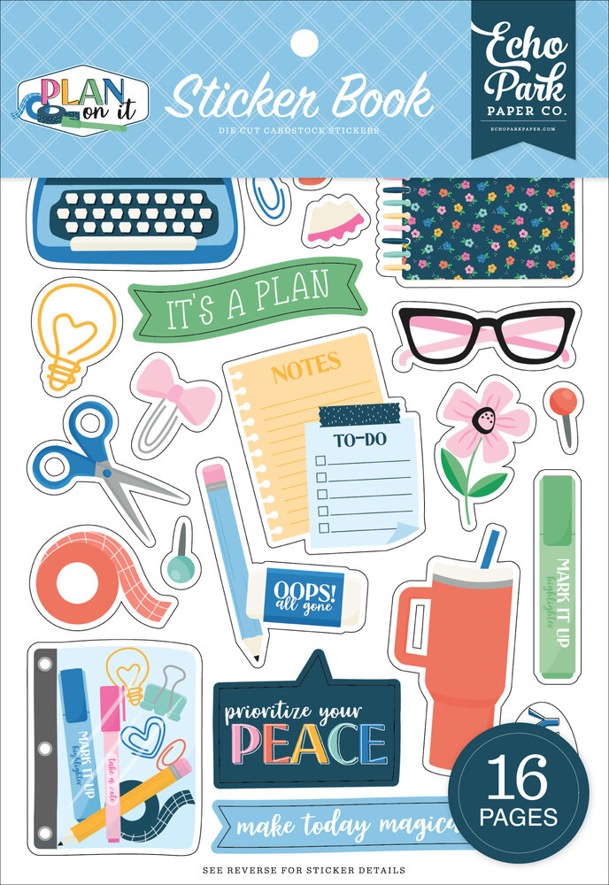 Echo Park Plan On It Sticker Book (POI474029)