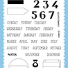 Echo Park Plan On It Designer Stamps Calendar Memo (POI474044) Echo Park Plan On It Designer Stamps Calendar Memo (POI474044)