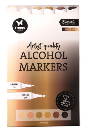 Studio Light Alcohol Markers Skintones (SL-CO-MARK35) Studio Light Alcohol Markers Skintones (SL-CO-MARK35)