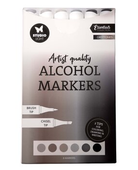 Studio Light Alcohol Markers Greytones (SL-CO-MARK37) Studio Light Alcohol Markers Greytones (SL-CO-MARK37)