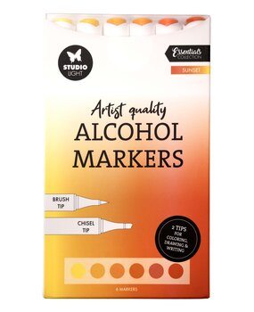 Studio Light Alcohol Markers Sunset (SL-CO-MARK38) Studio Light Alcohol Markers Sunset (SL-CO-MARK38)