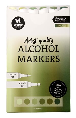 Studio Light Alcohol Markers Foliage (SL-CO-MARK43) Studio Light Alcohol Markers Foliage (SL-CO-MARK43)