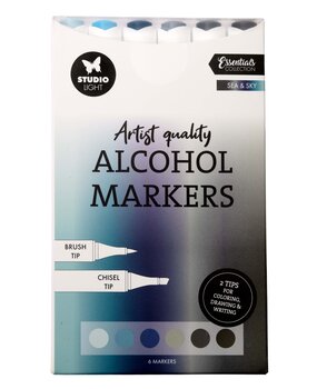 Studio Light Alcohol Markers Sea & Sky (SL-CO-MARK44) Studio Light Alcohol Markers Sea & Sky (SL-CO-MARK44)