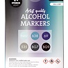 Studio Light Alcohol Markers Sea & Sky (SL-CO-MARK44) Studio Light Alcohol Markers Sea & Sky (SL-CO-MARK44)