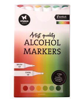 Studio Light Alcohol Markers Tropical (SL-CO-MARK46) Studio Light Alcohol Markers Tropical (SL-CO-MARK46)