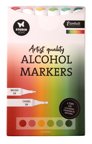 Studio Light Alcohol Markers Tropical (SL-CO-MARK46) Studio Light Alcohol Markers Tropical (SL-CO-MARK46)