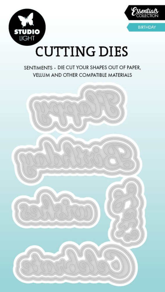 Studio Light Birthday Essentials Cutting Die (SL-ES-CD1071) Studio Light Birthday Essentials Cutting Die (SL-ES-CD1071)