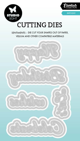 Studio Light Birthday Essentials Cutting Die (SL-ES-CD1071) Studio Light Birthday Essentials Cutting Die (SL-ES-CD1071)