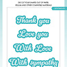 Studio Light Sentiments Essentials Cutting Die (SL-ES-CD1072) Studio Light Sentiments Essentials Cutting Die (SL-ES-CD1072)