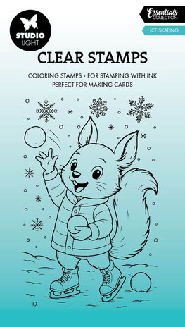Studio Light Ice Skating Essentials Clear Stamp (SL-ES-STAMP896) Studio Light Ice Skating Essentials Clear Stamp (SL-ES-STAMP896)