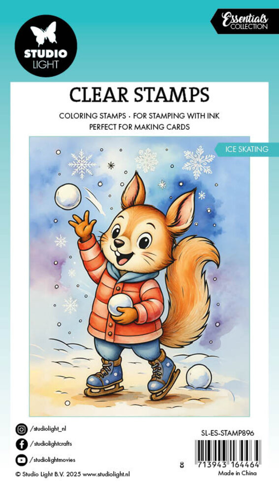 Studio Light Ice Skating Essentials Clear Stamp (SL-ES-STAMP896) Studio Light Ice Skating Essentials Clear Stamp (SL-ES-STAMP896)