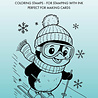 Studio Light Skiing Penguin Essentials Clear Stamp (SL-ES-STAMP897) Studio Light Skiing Penguin Essentials Clear Stamp (SL-ES-STAMP897)