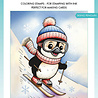 Studio Light Skiing Penguin Essentials Clear Stamp (SL-ES-STAMP897) Studio Light Skiing Penguin Essentials Clear Stamp (SL-ES-STAMP897)