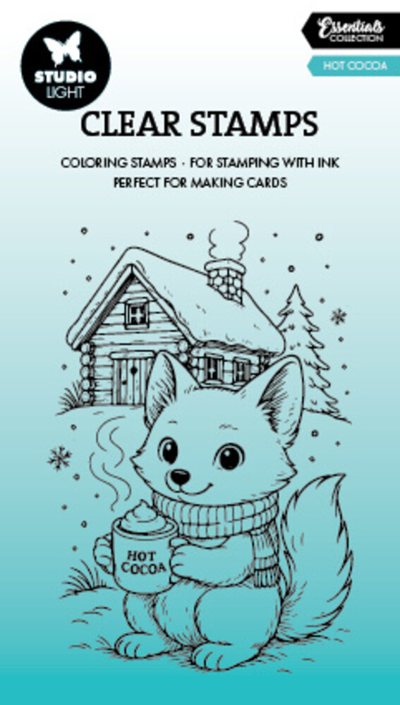 Studio Light Hot Cocoa Essentials Clear Stamp (SL-ES-STAMP898) Studio Light Hot Cocoa Essentials Clear Stamp (SL-ES-STAMP898)