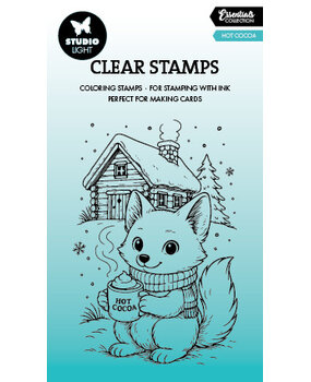 Studio Light Hot Cocoa Essentials Clear Stamp (SL-ES-STAMP898) Studio Light Hot Cocoa Essentials Clear Stamp (SL-ES-STAMP898)
