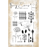 Tracy Evans Flora and Fauna A5 Stamp (TE053)