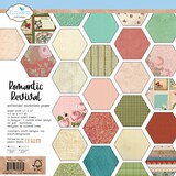 Elizabeth Craft Designs Romantic Revival 12x12 Inch Patterned Cardstock Paper (C036)