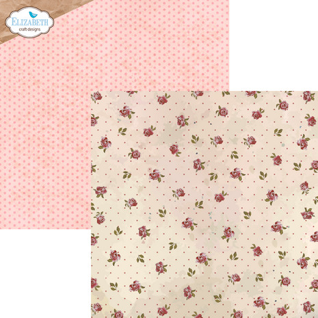Elizabeth Craft Designs Romantic Revival 12x12 Inch Patterned Cardstock Paper (C036) Elizabeth Craft Designs Romantic Revival 12x12 Inch Patterned Cardstock Paper (C036)