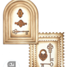 Elizabeth Craft Designs Romantic Revival Die Postage, Arches & Keys (2303) Elizabeth Craft Designs Romantic Revival Die Postage, Arches & Keys (2303)