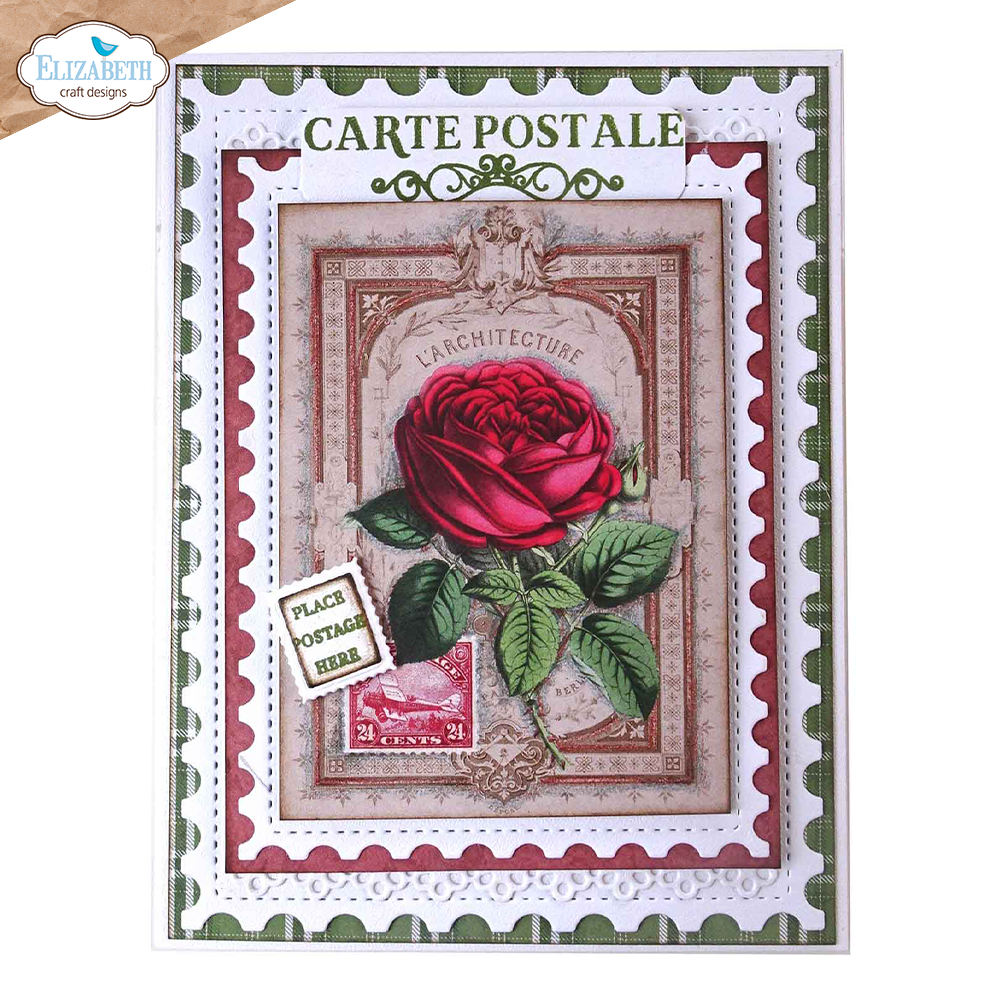 Elizabeth Craft Designs Romantic Revival Die Postage, Arches & Keys (2303) Elizabeth Craft Designs Romantic Revival Die Postage, Arches & Keys (2303)