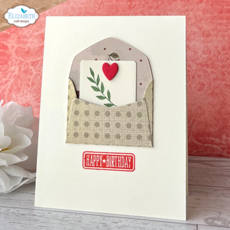 Elizabeth Craft Designs Romantic Revival Die Envelopes & Paper Sack (2301) Elizabeth Craft Designs Romantic Revival Die Envelopes & Paper Sack (2301)