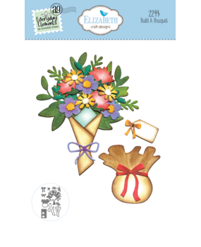 Elizabeth Craft Designs Romantic Revival Die Build A Bouquet (2299)