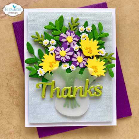 Elizabeth Craft Designs Romantic Revival Die Build A Bouquet (2299) Elizabeth Craft Designs Romantic Revival Die Build A Bouquet (2299)