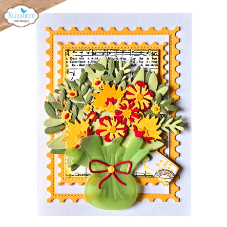 Elizabeth Craft Designs Romantic Revival Die Build A Bouquet (2299) Elizabeth Craft Designs Romantic Revival Die Build A Bouquet (2299)