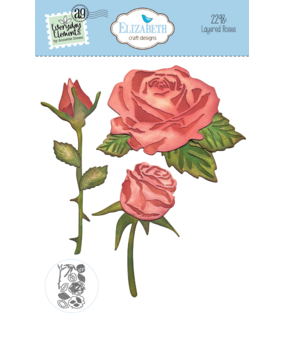 Elizabeth Craft Designs Romantic Revival Die Layered Roses (2298)