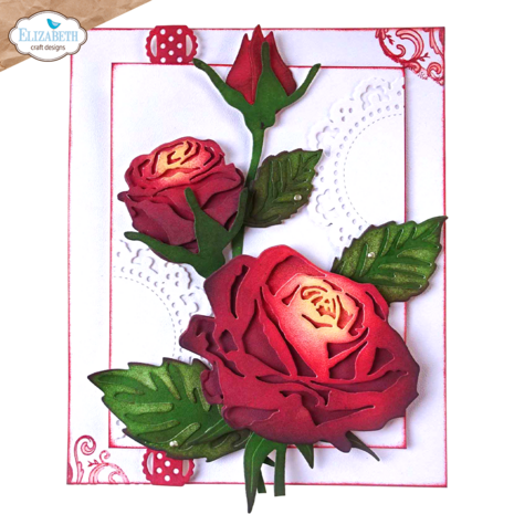 Elizabeth Craft Designs Romantic Revival Die Layered Roses (2298) Elizabeth Craft Designs Romantic Revival Die Layered Roses (2298)