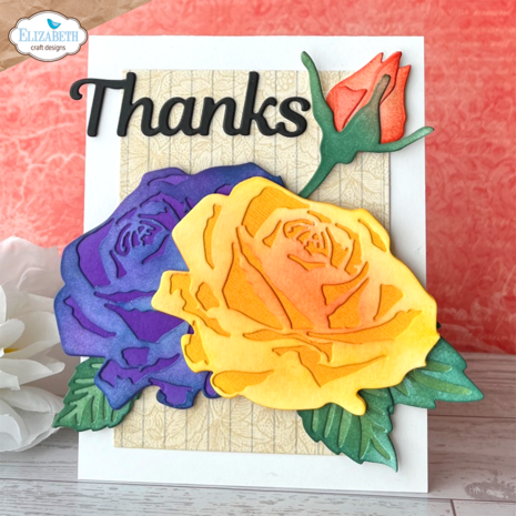 Elizabeth Craft Designs Romantic Revival Die Layered Roses (2298) Elizabeth Craft Designs Romantic Revival Die Layered Roses (2298)